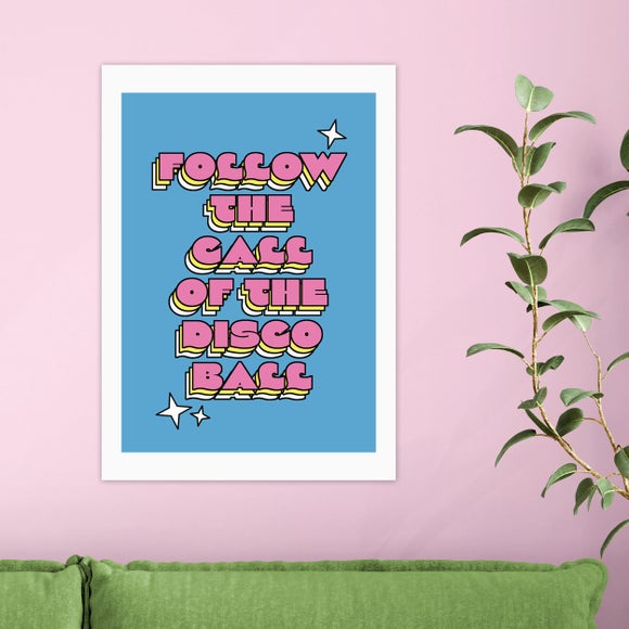 East End Prints Disco Ball Print - image 1