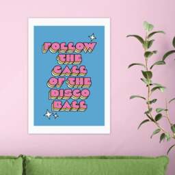 East End Prints Disco Ball Print - thumbnail 1