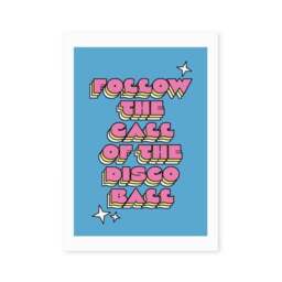 East End Prints Disco Ball Print - thumbnail 2