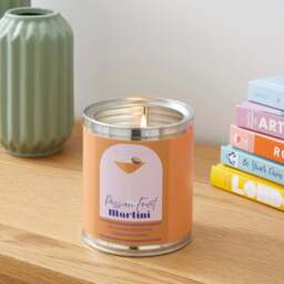 Passion Fruit Martini Tin Candle Orange