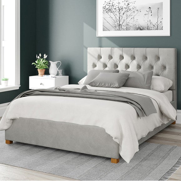 Olivier Plush Velvet Ottoman Bed Frame - image 1