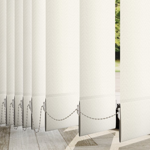 Vine Daylight Textured Made to Measure Vertical Blind - image 1
