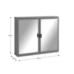 Elsie Mirror Wall Cabinet - thumbnail 6
