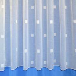 By the Metre Zen Lace Net Slot Top Curtain Fabric - thumbnail 4