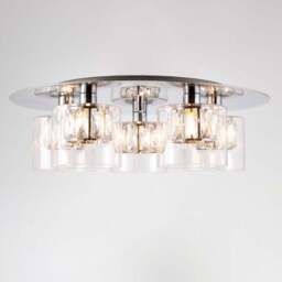 Vogue Armoury 5 Light Flush Ceiling Light - thumbnail 5