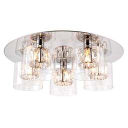 Vogue Armoury 5 Light Flush Ceiling Light - thumbnail 6