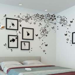 Walplus Huge Butterfly Vine Wall Stickers - thumbnail 3