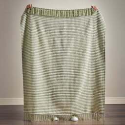 Catherine Lansfield Stab Stitch Throw Blanket 125cm x 150cm - thumbnail 6