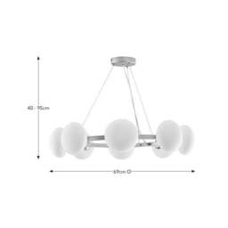 Yonah 8 Light Ceiling Light - thumbnail 6
