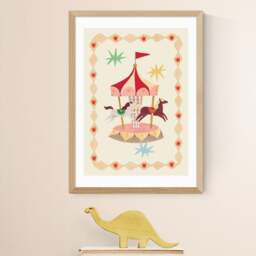 East End Prints The Magic Carousel Print - thumbnail 1