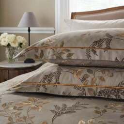 Dorma Moonlight Blossom 100% Cotton Oxford Pillowcase Pair - thumbnail 3