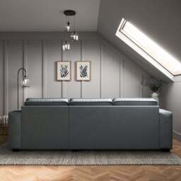 Claude Tonal Chenille Corner Chaise Sofa - thumbnail 2