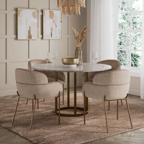 Talullua Dining Chair, Velvet - image 1