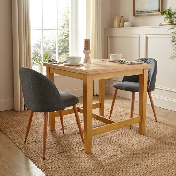 Frederick 4-6 Seater Square Fliptop Dining Table