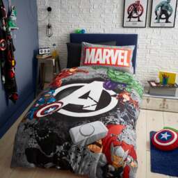 Marvel Avengers Duvet Cover & Pillowcase Set - thumbnail 1