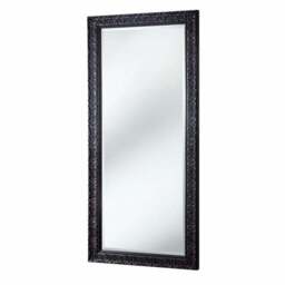 Yearn Carved Antique Bevelled Full Length Wall Mirror - thumbnail 2