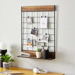 Fulton Work From Home Metal Notice Board - thumbnail 1