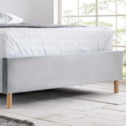 Loxley Velvet Ottoman Bed Frame - thumbnail 6