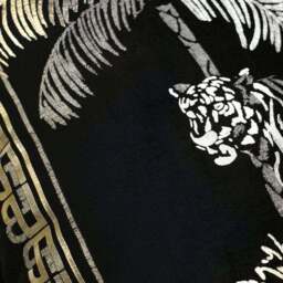 Laurence Llewelyn-Bowen Tiger Tiger Black Cushion - thumbnail 3