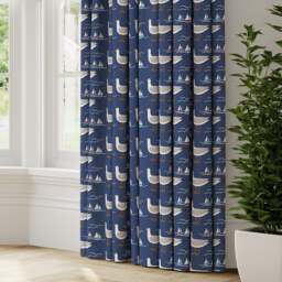 Coastal Gull Made to Measure Curtains - thumbnail 1