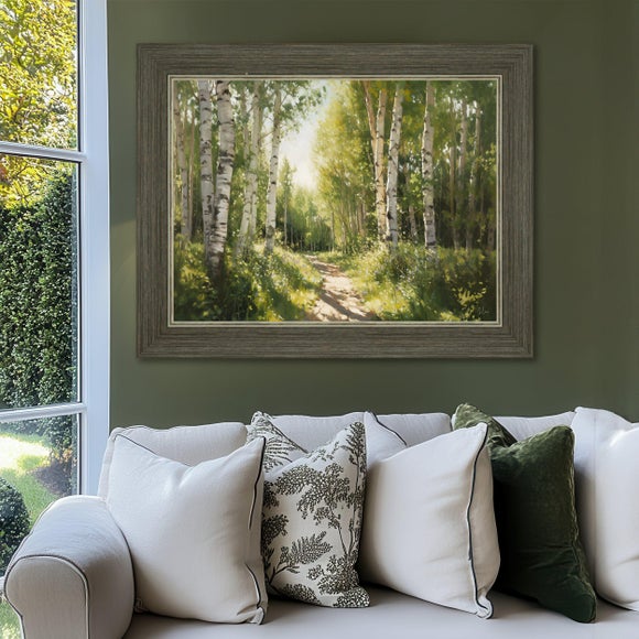 Cedar & Sage Dream in Green Framed Canvas - image 1