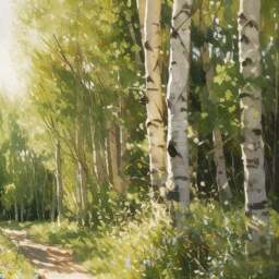 Cedar & Sage Dream in Green Framed Canvas - thumbnail 2