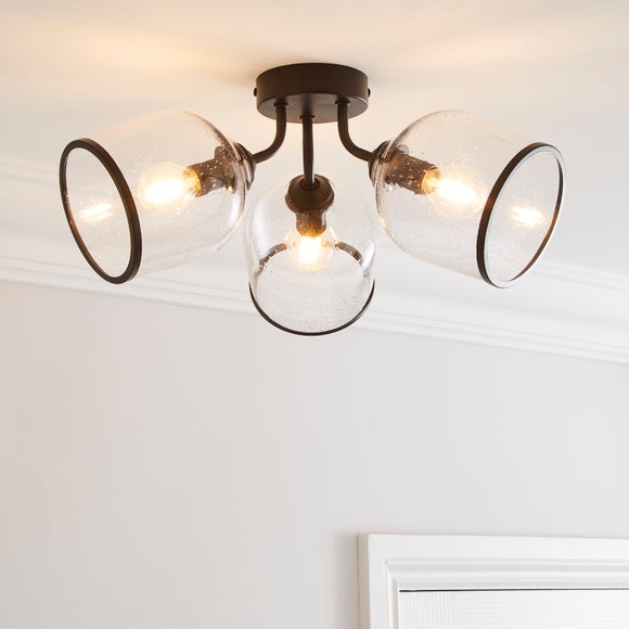Lenny 3 Light Semi Flush Ceiling Light - image 1