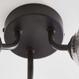 Lenny 3 Light Semi Flush Ceiling Light - thumbnail 4