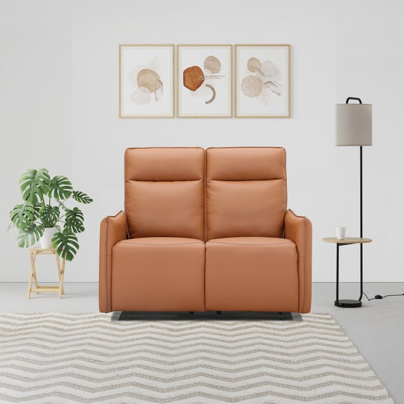 Lugo Faux Leather Manual Recliner 2 Seater Sofa - image 1