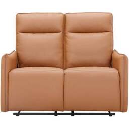 Lugo Faux Leather Manual Recliner 2 Seater Sofa - thumbnail 3