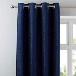 Chenille Eyelet Curtains (Blackout Available) - thumbnail 1