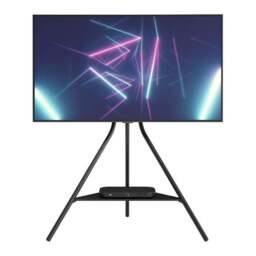 "Tiga Black Metal Tripod TV Unit for TVs up to 65""" - thumbnail 4