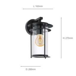 EGLO Valdeo Outdoor Wall Light - thumbnail 5
