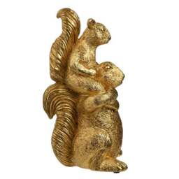 Hestia Gold Squirrels Ornament - thumbnail 3