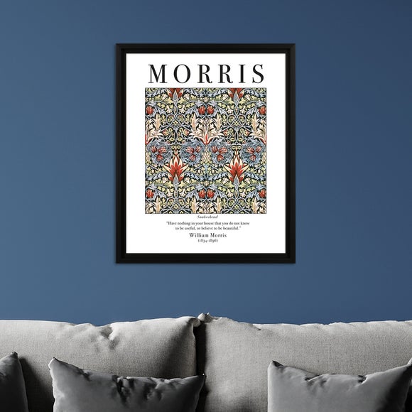 The Art Group Snakeshead Framed Print by William Morris - image 1