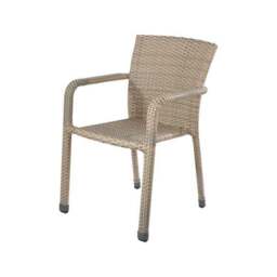 Pacific Lifestyle Tobs Outdoor Rattan Stackable Bistro Set - thumbnail 5