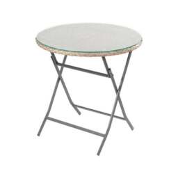 Pacific Lifestyle Tobs Outdoor Rattan Stackable Bistro Set - thumbnail 6