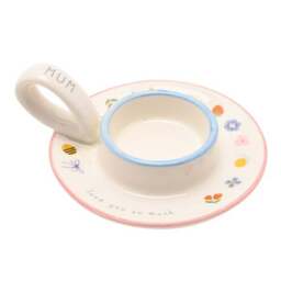 Love Life Mum Love You So Much Ceramic Tealight Holder - thumbnail 2