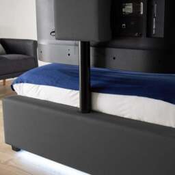 XR Living Ava TV Bed with LED Lights and TV Mount - thumbnail 3