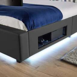 XR Living Ava TV Bed with LED Lights and TV Mount - thumbnail 4