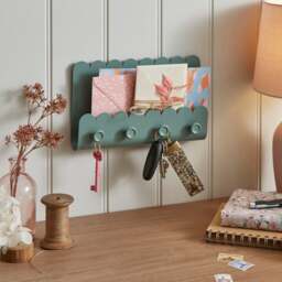 Remi Letter Rack & Key Hooks - thumbnail 1
