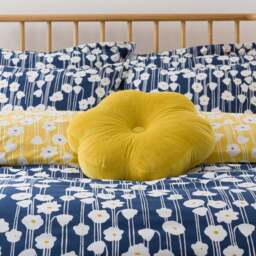 Flower Velvet Cushion - thumbnail 2