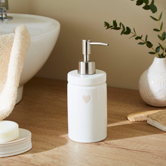 Ceramic Heart Soap Dispenser - image 1