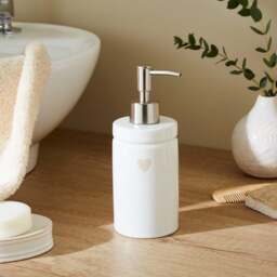 Ceramic Heart Soap Dispenser - thumbnail 1