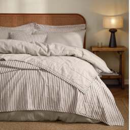 Yard Hebden Stripe 100% Cotton Bedspread - thumbnail 1