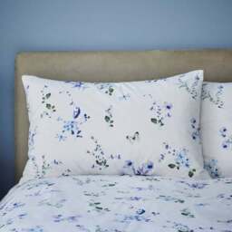 Nola Floral Duvet Cover and Pillowcase Set - thumbnail 4