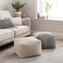 Jersey Bobble Pouffe - thumbnail 6