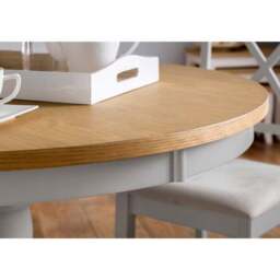 Davenport 4 Seater Round Pedestal Dining Table - thumbnail 4