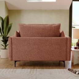 Ruby Fleck Chenille Snuggle Chair - thumbnail 3
