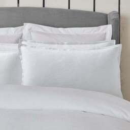 Dorma Purity Tetbury 100% Cotton Duvet Cover and Pillowcase Set - thumbnail 2